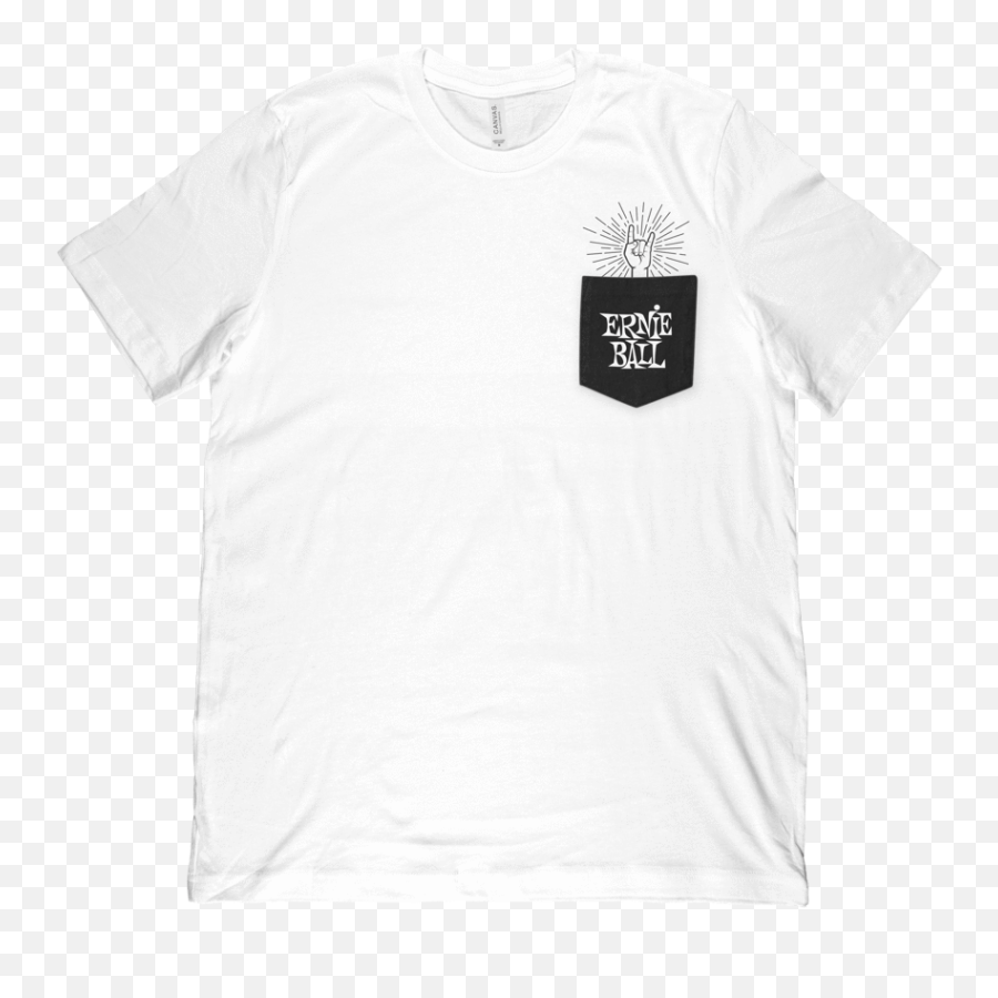 Ernie Ball Rock - On Pocket Tshirt 2xl Active Shirt Png,Peeking Png