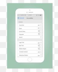 Iphone Mockup Templates To Design Applications - Ios Settings Screen png