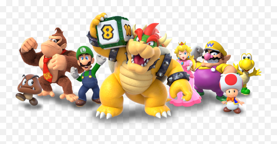 Super Mario Party Unlock Characters - Super Mario Party Characters Png,Mario Party Png