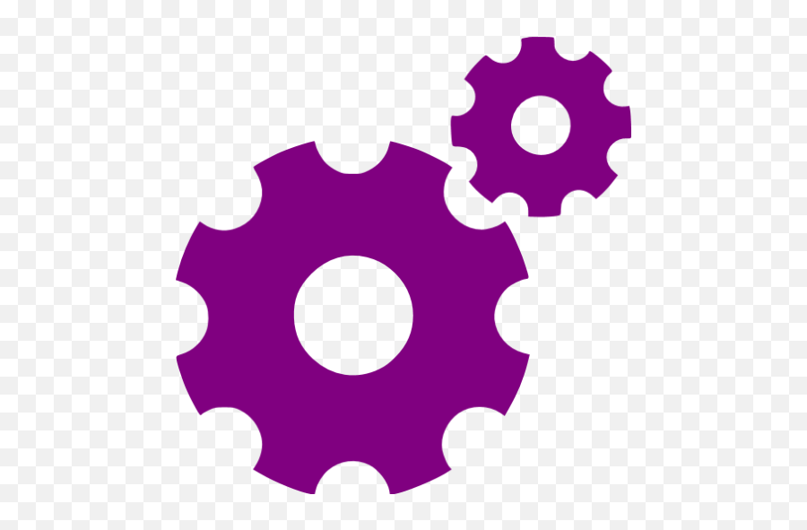 Purple Settings 5 Icon - Free Purple Settings Icons Purple Settings Logo Png,Google Setting Icon