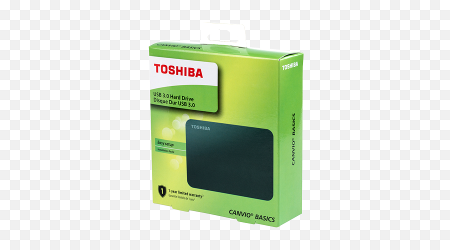 Toshiba Canvio Basics 2tb Portable External Hard Drive - Disco Externo 2tb Toshiba Png,Maxtor Hard Drive Icon