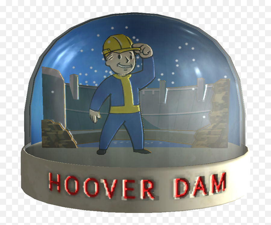 Snow Globe - Hoover Dam Fallout Wiki Fandom Fallout New Vegas Snow Globes Hoover Dam Png,Dam Icon