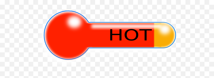 Free Hot Thermometer Png Download - Solid,Hot Temperature Icon