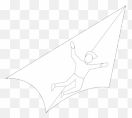 Sky Gliding Extreme Sport Icon Outline Graphic By - Language png