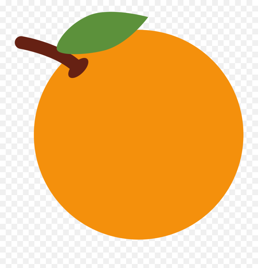 Orange Fruit Icon Png - 1024x1024 Png Clipart Download Discord Tangerine Emoji,Gruit Icon