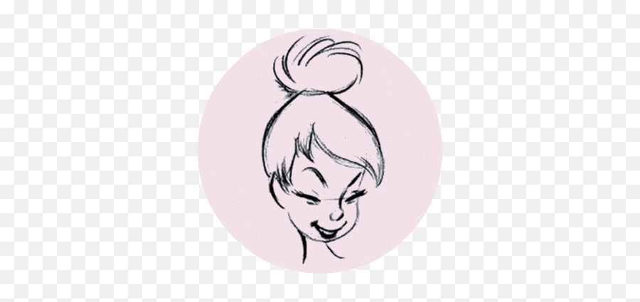 Hairstyle - Free Icon Library Tinker Bell Gifs Transparent Png,Anime Face Icon