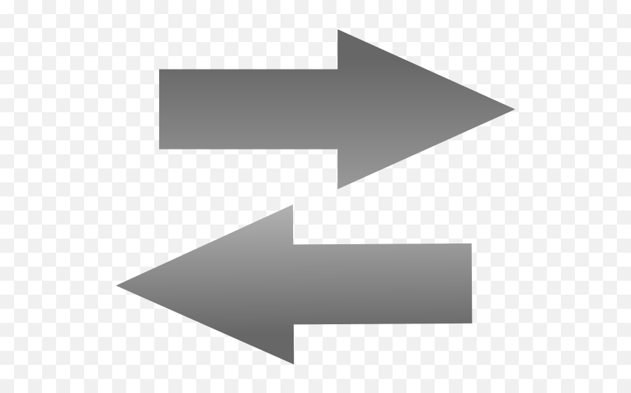 Left Right Grey Arrow Icon Clip Art - Vector Red Arrow Right And Left Png,Left Arrow Icon