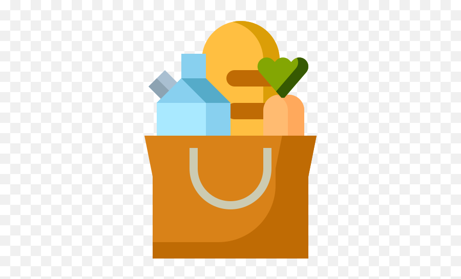 Grocery Bag - Free Commerce Icons Grocery Bag Free Icon Png,Groceries Icon