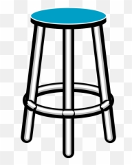 Furniture Icons - Clip Art Library Bar Stool png