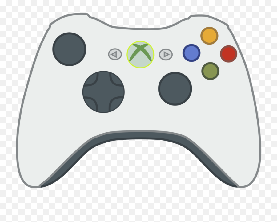Xbox Controller Transparent Clipart - Xbox 360 Controller Png,Controller Transparent Background