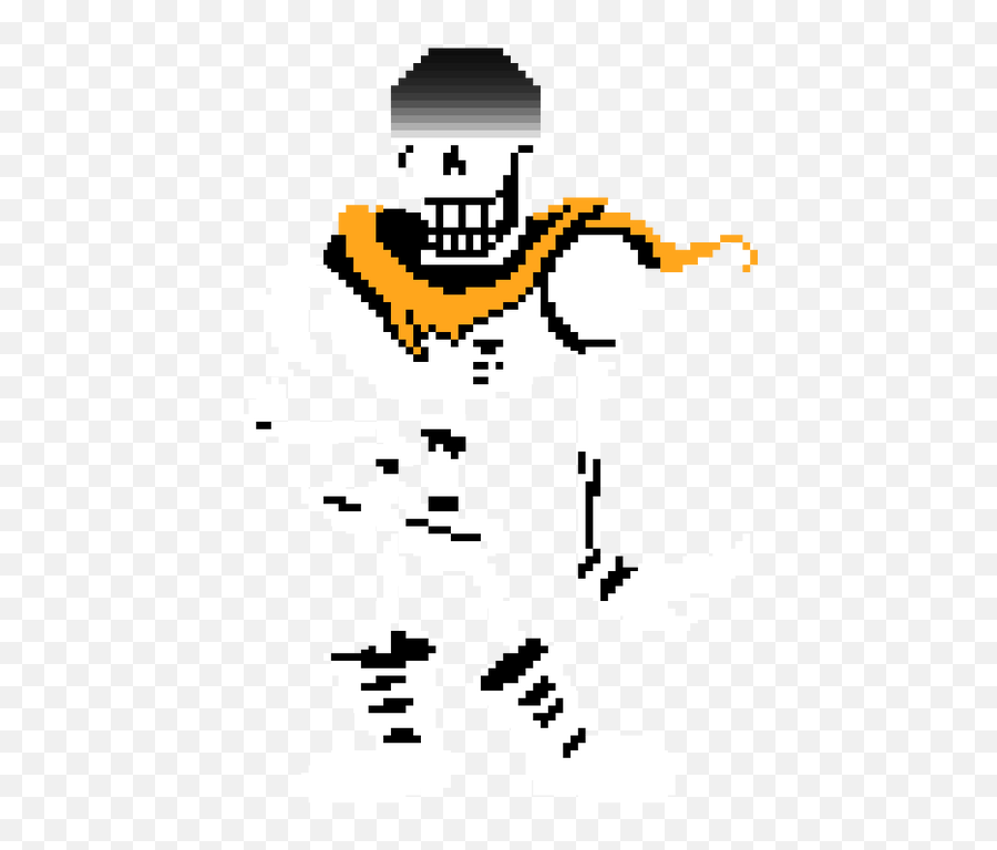 Sinless Genocide Papyrus Fight - Sinless Genocide By Transparent Undertale Papyrus Sprite Png,Papyrus Png