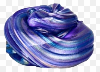 Galaxy Slime Crafts Diy Purple Blue Silver Sparkle Shin - Galaxy Slime Png,Slime Png
