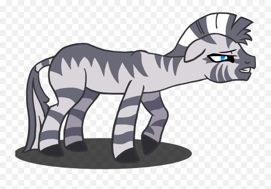 Orca Clipart Sad Cartoon - Sad Zebra Cartoon Full Size Png Animated Zebra Sad Transparent,Orca Png