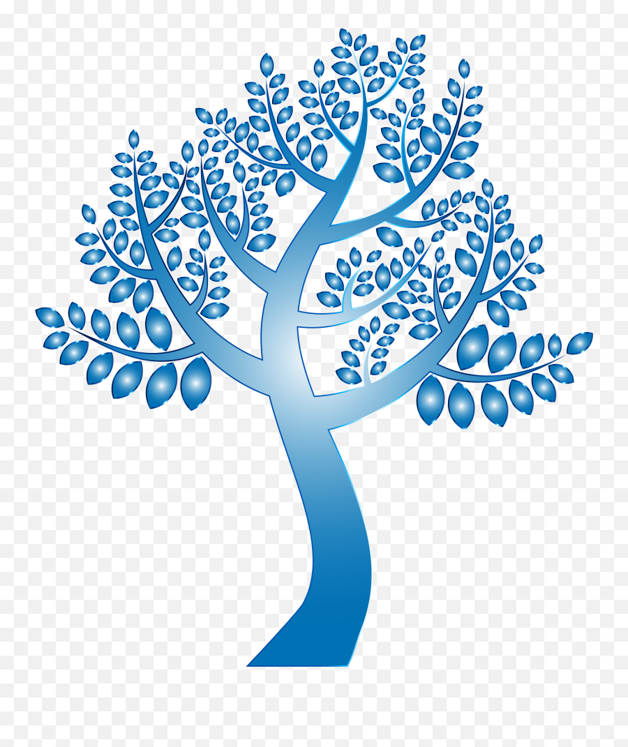 Download Hd This Free Icons Png Design Of Simple Prismatic - Blue Tree No Background,Simple Tree Png