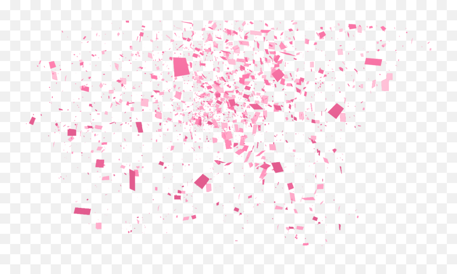Png Clip Art Royalty Free Library - Pink Confetti Transparent Background,Pink Confetti Png