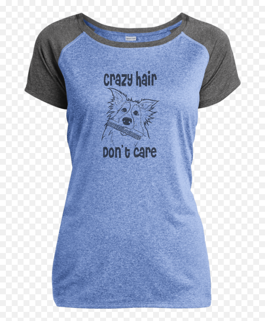 Download Crazy Hair Donu0027t Care Ladiesu0027 Baseball T - Shirt Family That Prays Together Stays Together T Shirt Png,Crazy Hair Png
