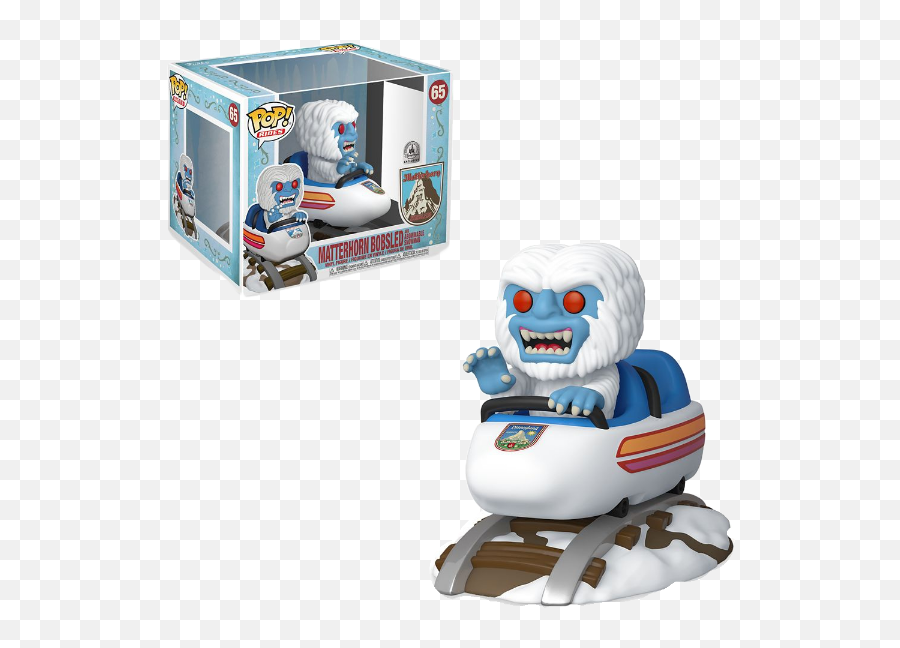Funko - Pop Rides Vinyl Matterhorn Bobsled With Abominable Snowman 65 Disney Parks Exclusive Matterhorn Funko Pop Png,Abominable Snowman Png