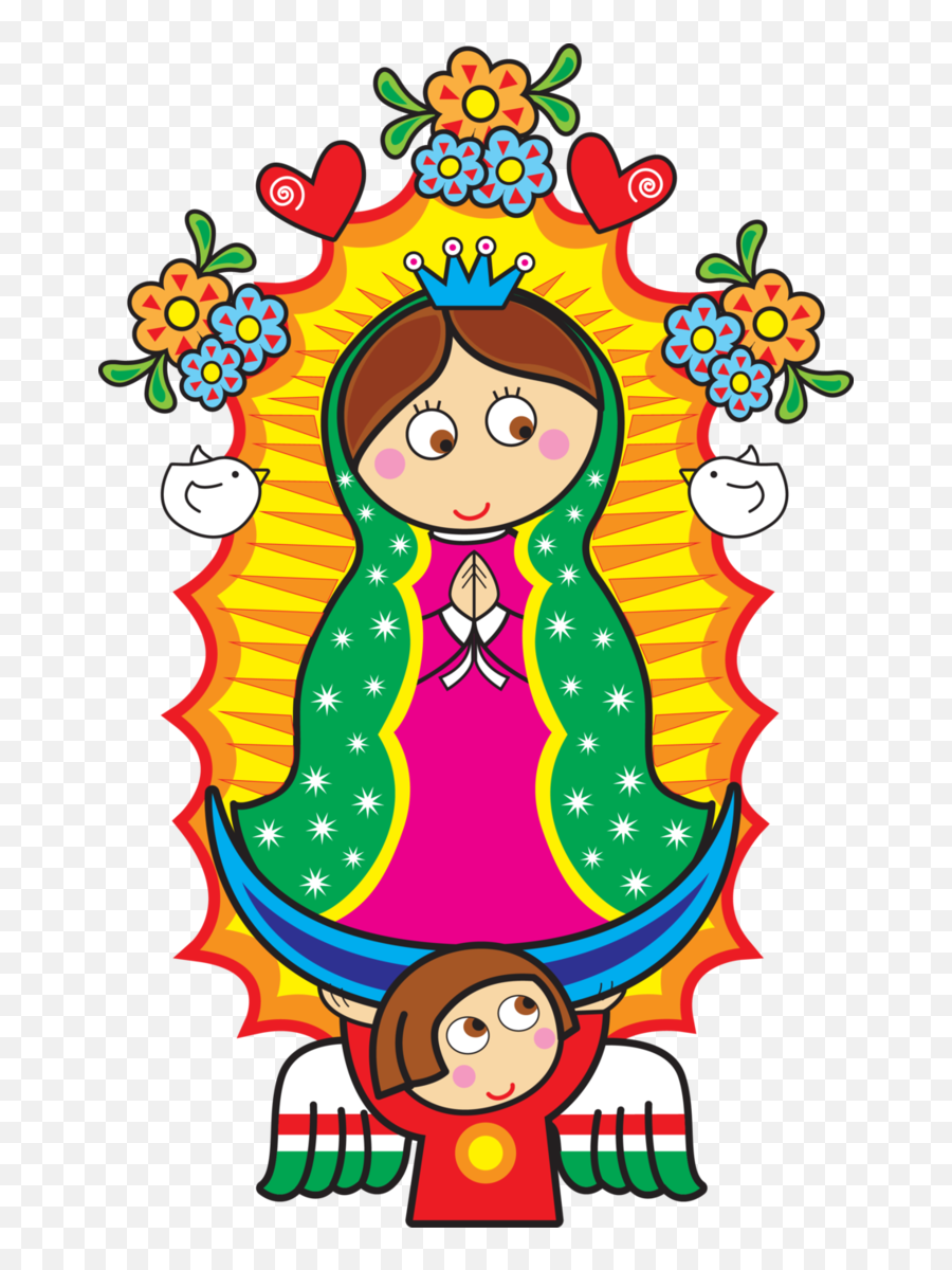 Virgen De Guadalupe Png 1 Image - Virgen De Guadalupe Cartoon,Virgen De Guadalupe Png