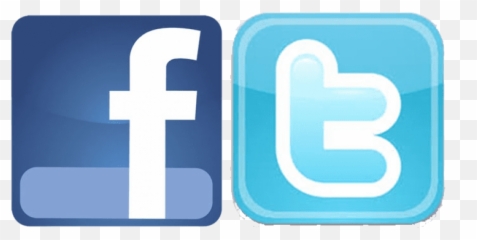 Library Of Twitter Logo Clip Freeuse Stock Png Files - Logo De Facebook Y Twitter