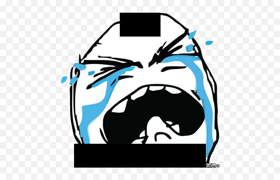 Crying Meme Png Image - Png Angry Troll Face,Crying Jordan Png