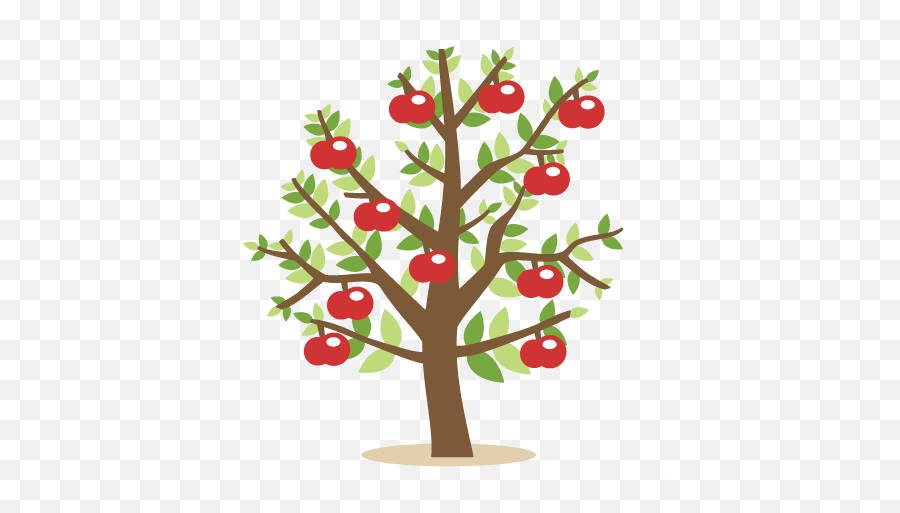 Sketch Svg Fruit Tree Picture - Transparent Apple Tree Clipart Png,Fruit Tree Png