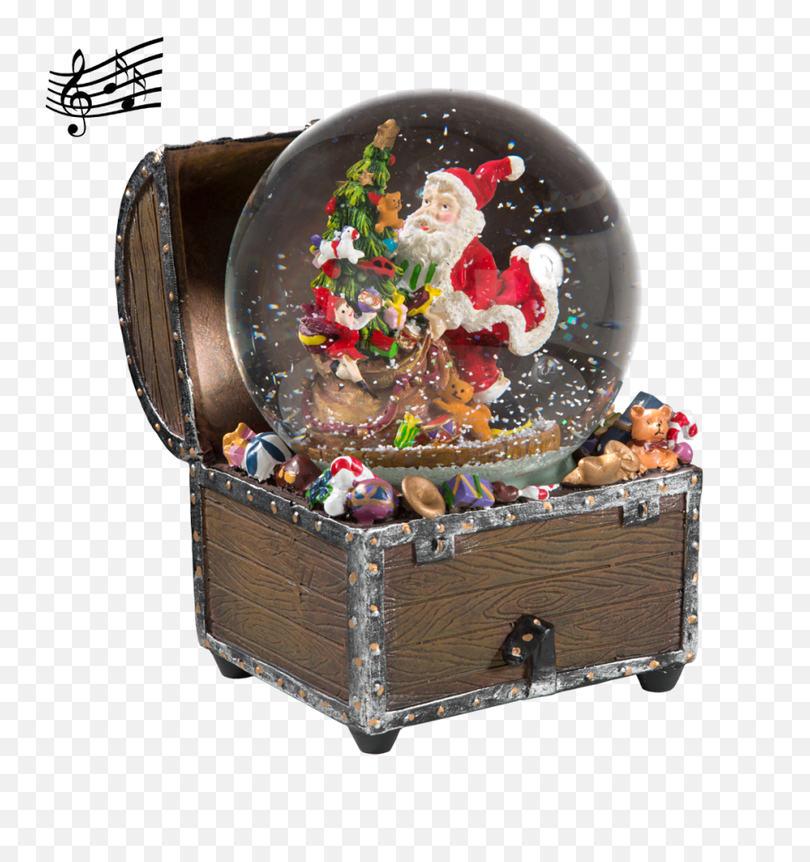 Käthe Wohlfahrt - Online Shop Snow Globe Christmas Treasure Chest Christmas Decorations And More Christmas Tree Png,Treasure Chest Transparent