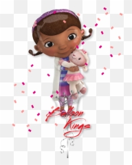 Doc Mcstuffins Shape - Doc Mcstuffins And Lambie Png,Doc Mcstuffins Png