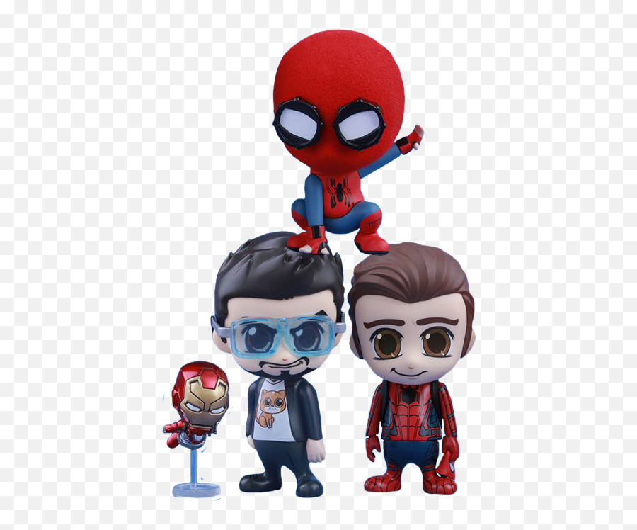 Download Homemade Suit Spider Man - Spider Man Stark Suit Toy Png,Tony Stark Png
