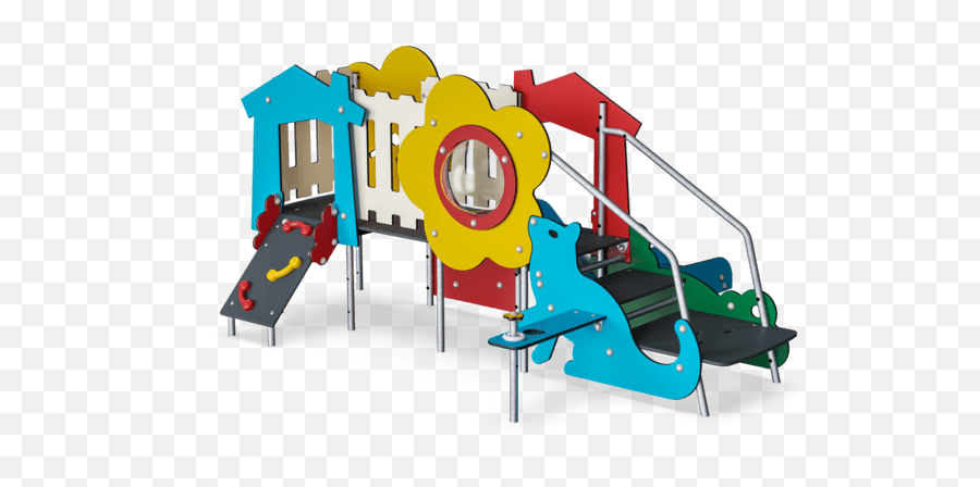 Double Toddlers Castle Toddler Multiplay - Playground Slide Png,Toddler Png