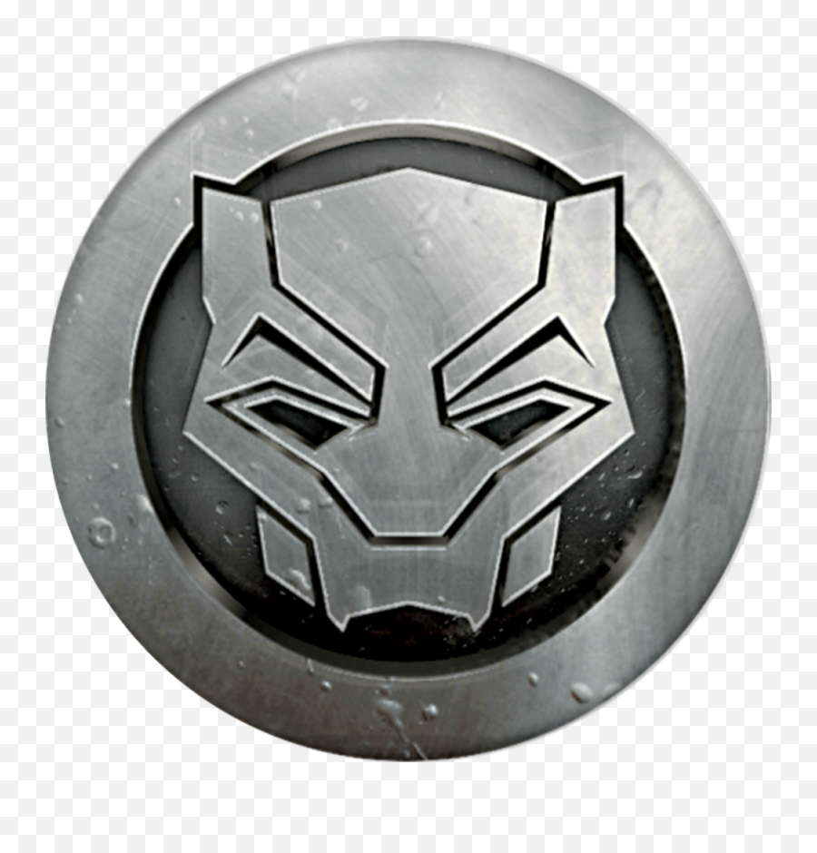 Monochrome - Marvel Logo Black Panther Png,Black Panther Logo