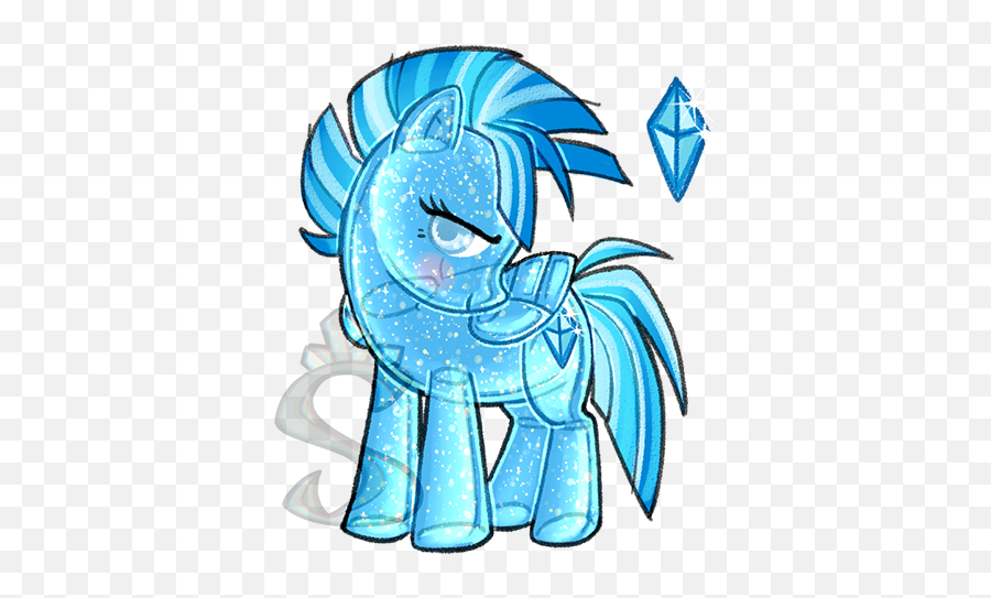 Mlp - Ice Gleam Open By Syrcaid Fur Affinity Dot Net Cartoon Png,Mlp Png