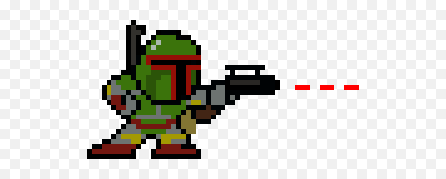 Boba Fett Pixel Art Maker - Boba Fett Pixel Art Png,Boba Fett Png