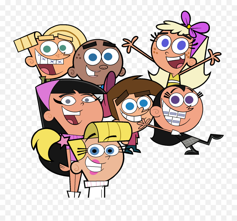 Download Timmy Turner And Friends - Fairly Oddparents Timmy And Friends Png,Timmy Turner Png