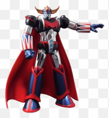 Grendizer Goldorak Figure With Cape - Goldorak Grendizer Png,Cape Png
