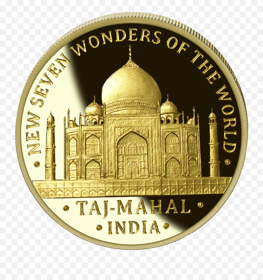 10000 Cfa - 1oz Au Taj Mahal Reverse Proof Exempt From Taj Mahal Png,Taj Mahal Png