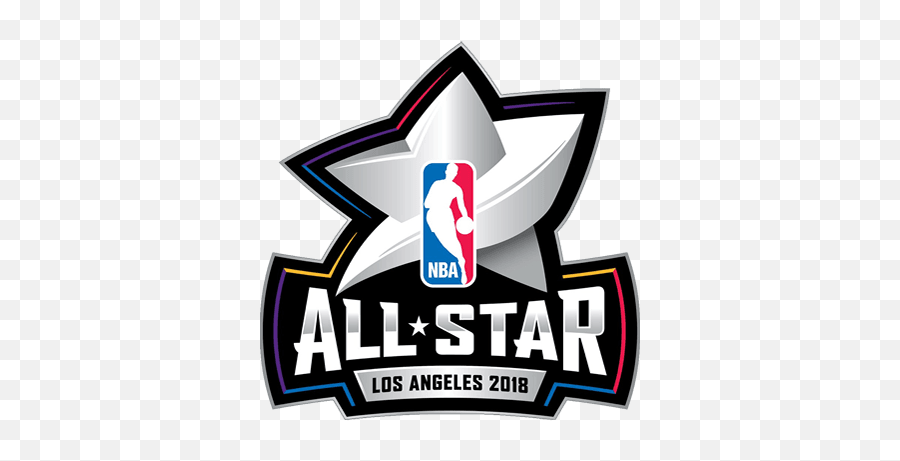 Nba Clip Transparent U0026 Png Clipart Free Download - Ywd All Star Game Los Angeles 2018,Nba Logo Transparent