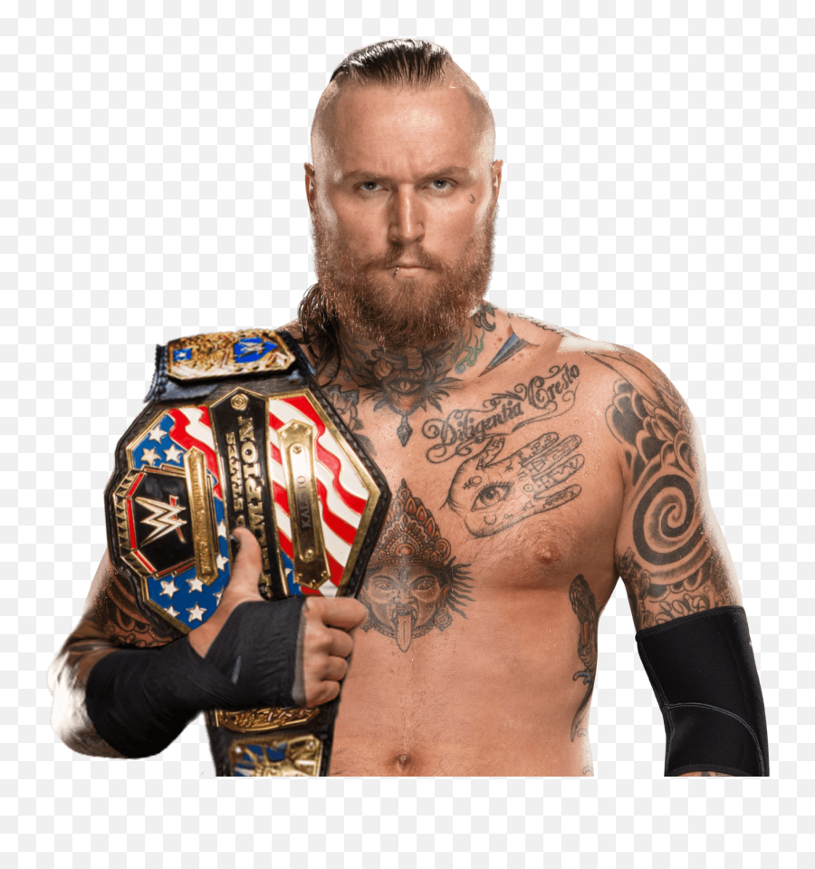 Wwe United States Champion Aleister Black - The Squared Aleister Black Wwe Png,Aj Styles Png