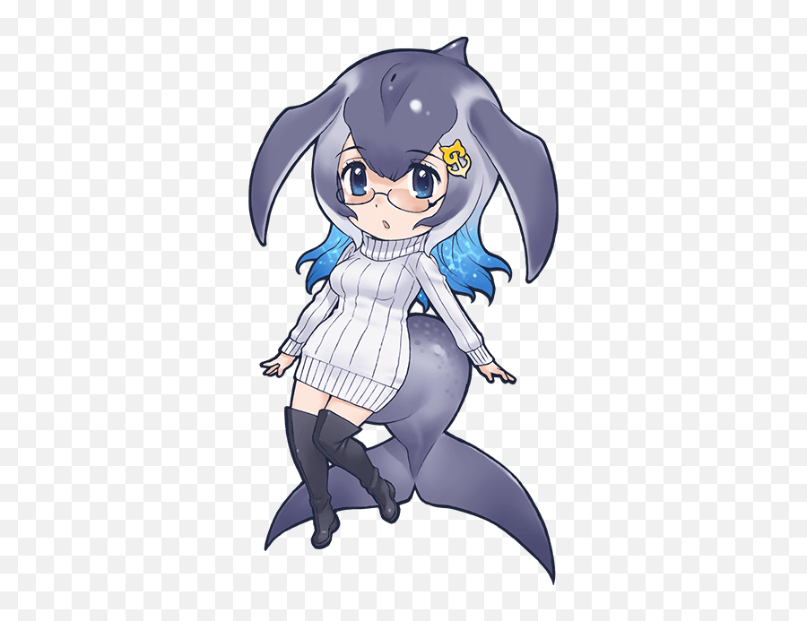 Blue Whale - Japari Library The Kemono Friends Wiki Blue Whale Kemono Friends Png,Blue Whale Png