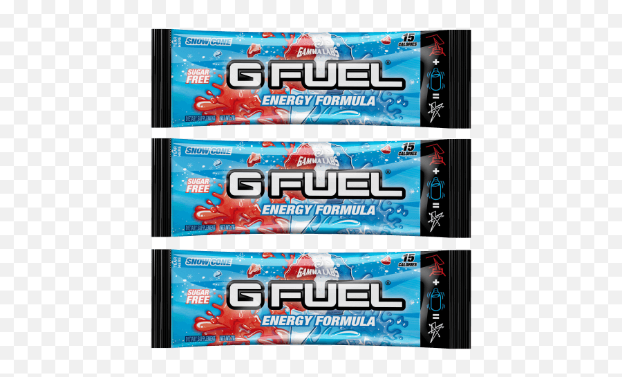 Snow Cone G Fuel 3 Pack - Gfuel Chug Rug Png,Snow Cone Png