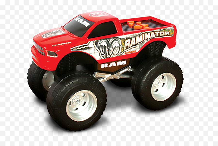 Nh37 Monster Truck Png V74 Images - Toy Truck Transparent Background,Red Truck Png