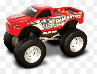 Nh37 Monster Truck Png V74 Images - Toy Truck Transparent Background,Red Truck Png