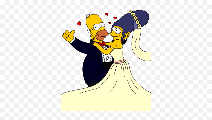 Fertige Presentation By Judith Pollner - Homer And Marge Marriage Png,Homer Png