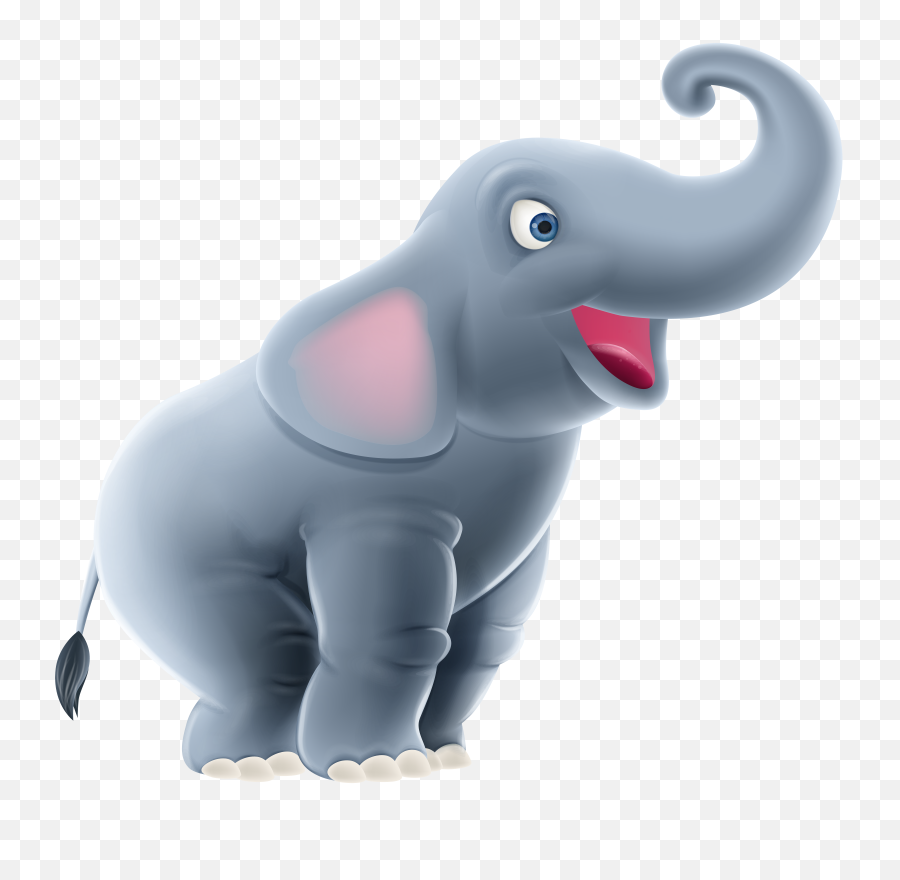 Cartoon Elephant Transparent U0026 Png Clipart Free Download - Ywd Elephant Cartoon Image Png,Elephant Transparent Background