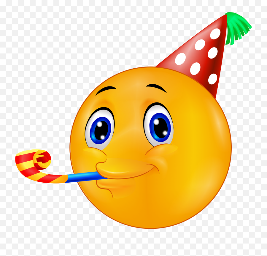 Party Emoji Decal - Emoticons Party Png,Party Emoji Png