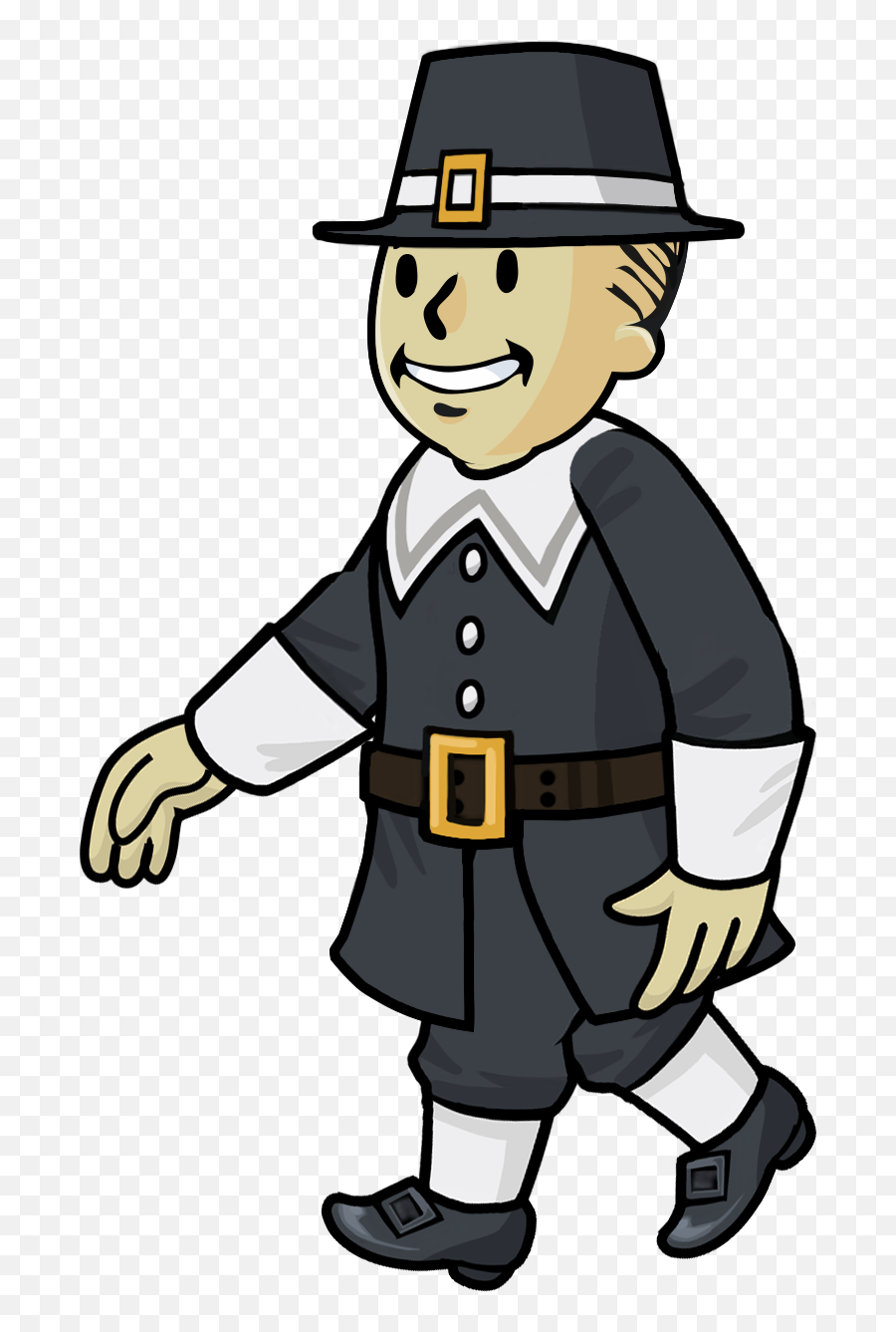 Male Clipart Tour Guide Transparent Free - Pilgrim Cartoon Transparent  Png,Pilgrim Png - free transparent png images 