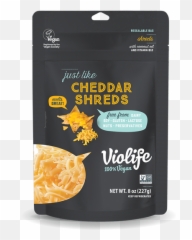 Just Like Cheddar Shreds - Violife Shredded Cheese Png,Shredded Cheese Png
