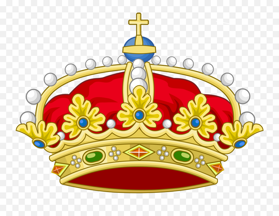 Spanish Crown Clipart Png Image - Two Sicilies Crown,Crown Clipart Png