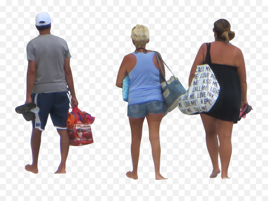 People Walking Dog Png Transparent - People Walking To Beach,People Walking Dog Png