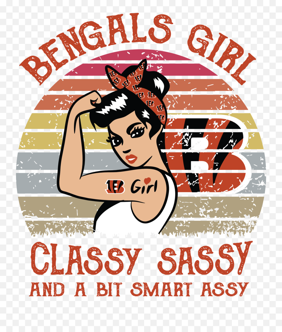 Cincinnati Bengals Nfl Svg Football - New Orleans Saints Girl Png,Bengals Logo Png