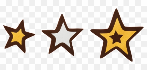 Glitter Stars Assortment - Earring png